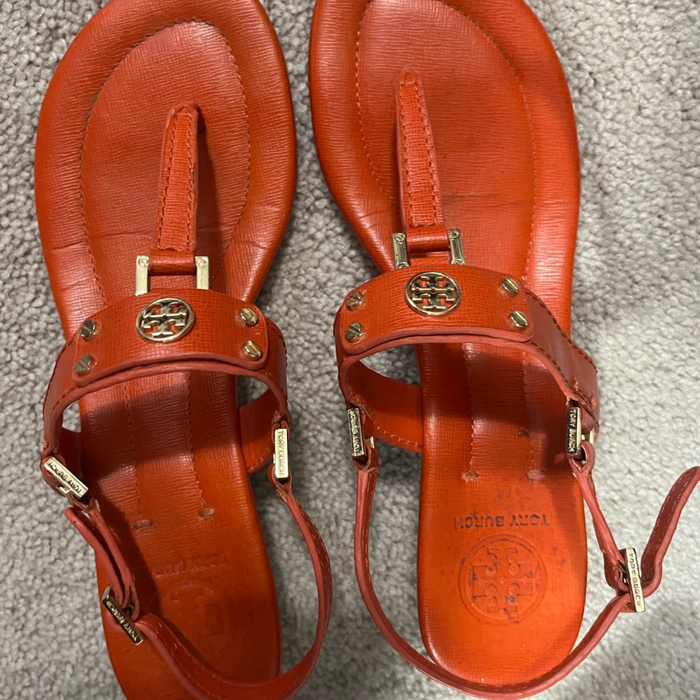 Tory Burch Women's Orange Sandals